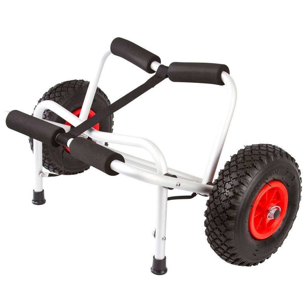 Elevate Outdoor KC-Dolly Portable Folding Kayak or Canoe Dolly Cart красный