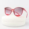 Cat Eye Vintage Sunglasses Woman Brand Designer Round Sun Glasses Female Fashion Jelly color Gradient Mirror