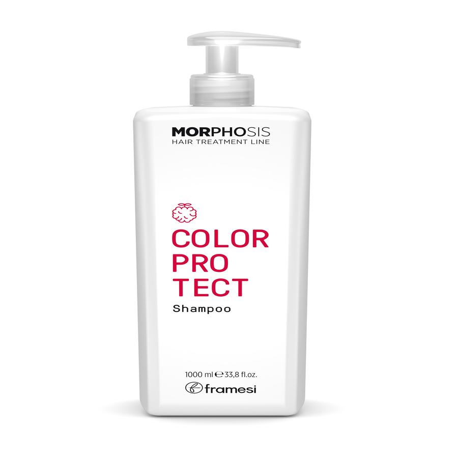 Shampoo for Moisturizing and Protecting the Color of Colored Hair Morphosis Color Protect Shampoo Framesi 1000 Ml