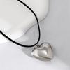 Loves Heart Clavicle Chain Women Girls Velvets Rope Necklace Party Birthday Gift