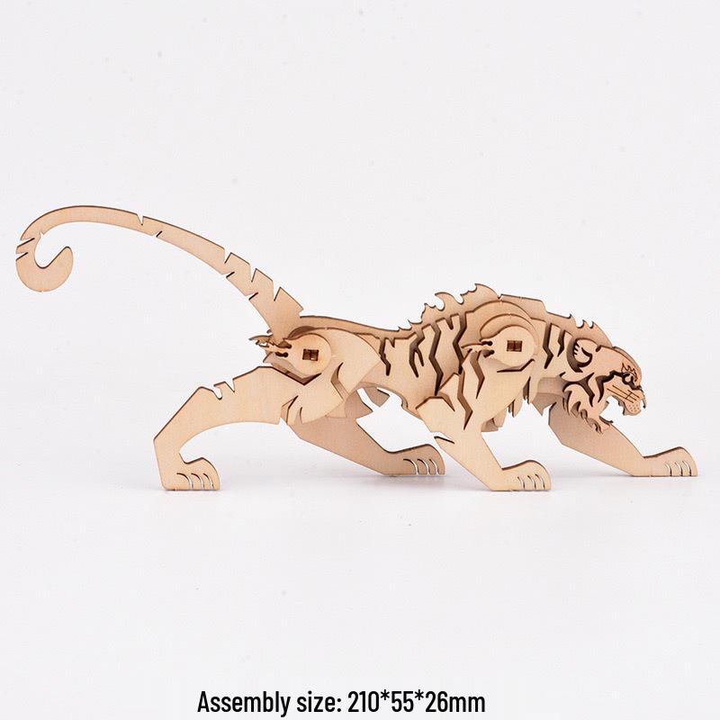 

3D Деревянный Пазл-Игрушка Насекомое: Детская образовательная и творческая сборная модель