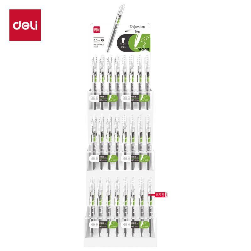 Deli SG05 0.5mm Neutral Gel Pen Set, 96-Piece for Office & Student Exams 0.5mm