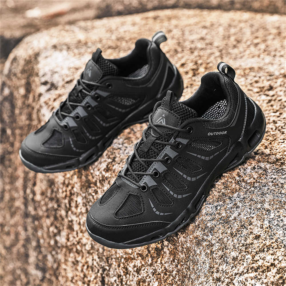 Fashion Large Size Non-slip Sole Outdoor Men Boots Shoes High Sneakers Tennis Skateboarding Man Sport Sneachers Vzuttya Comfort Hit