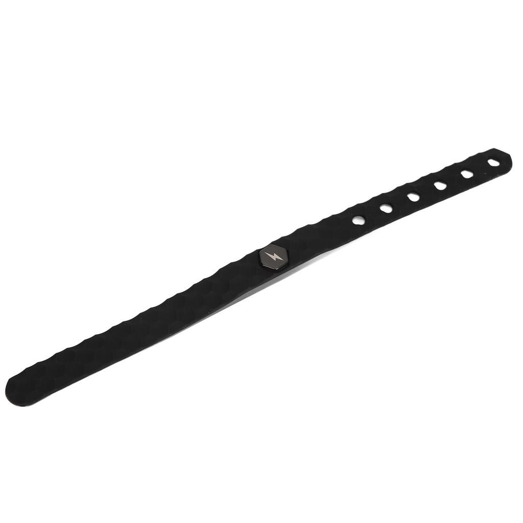 Negative Ions Bracelet Prevent Static Balance Energy Waterproof Lightweight Silicone Sports Wrist Strap for Running Cycling