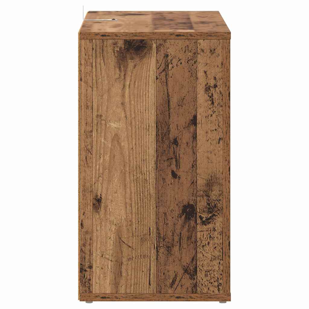 Rustic Sideboard Made of Reclaimed Wood 80 x 30 x 53 cm Engineered Wood