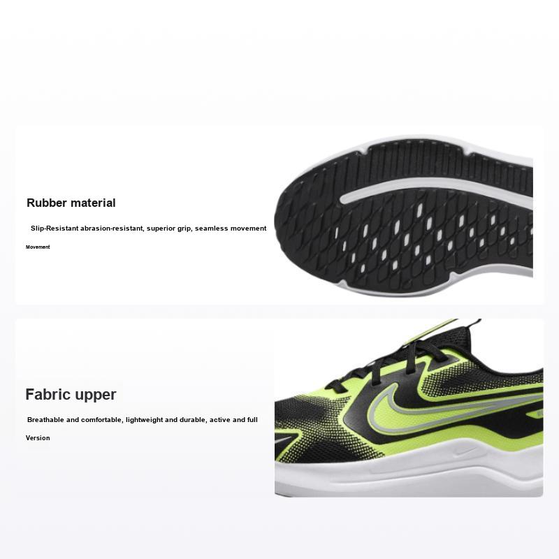 Nike Кроссовки Cosmic Runner GS Black Volt Kids Green Wolf-Grey HM4402-005 37.5