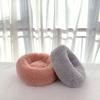 Removable and Washable Round Plush Dog Kennel and Cat Kennel That Can Be Used In All Seasons  Dog Mat  Cat Mat  Pet Mat