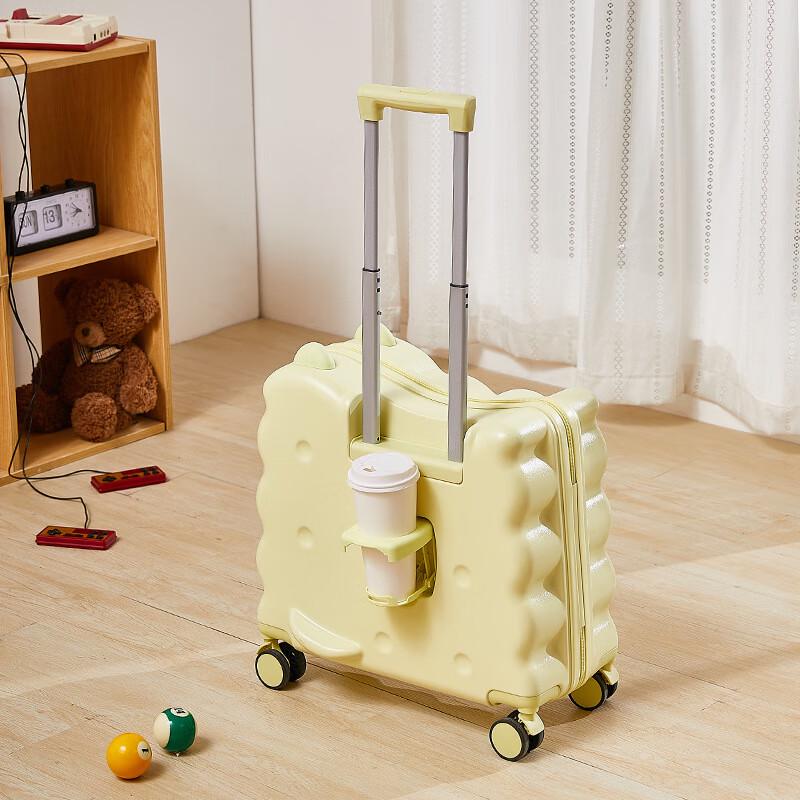 Yinuoshi Rideable Carry-On Suitcase