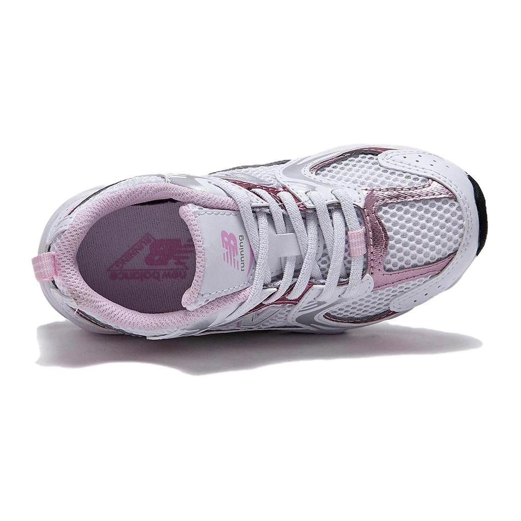 New Balance NB 530 Versatile Cushioning, Wear Resistant Low top Kids' Running Shoes Silver Purple Kids' PZ530RK