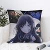 Ado Tour Singer Square Pillow Covers Polyester Seat Cushion Cover Cool Decor Pillowcase 40*40