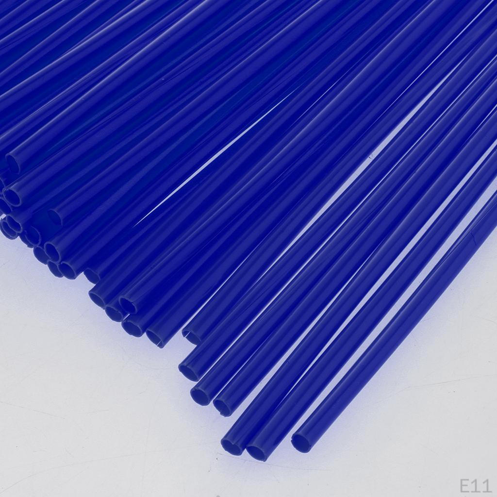 12 Colors Spoke Covers, Wraps, Skins, Coats for Bike Spokes ( 72PCS )