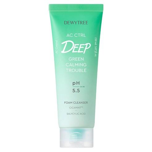 DEWYTREE AC Control Deep Green Calming Trouble Foam Cleanser 150ml 150ml