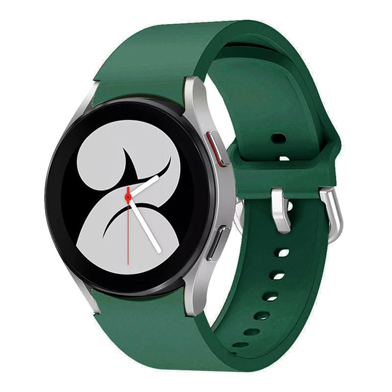 20mm řemínek na hodinky Pro Samsung Galaxy Watch 7/5/6 44mm 40mm Silikonový náramek Galaxy Watch 4 classic/5 pro 47mm 43mm 46 45mm pásek