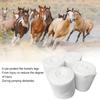 4 Rolls White Thicken Fleece Horse Leg Wrap Bandage Boot Protection Support Professional Equestrian