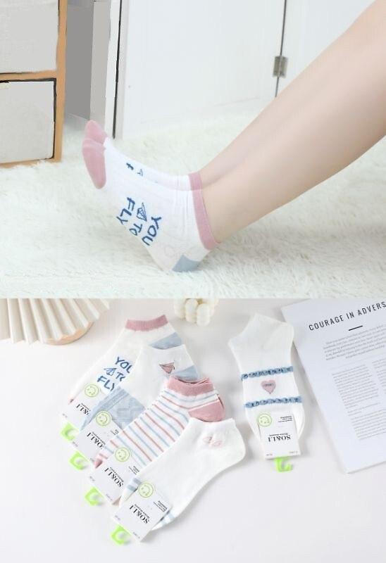 

WiK SO&LI 6035 G L603 ecru/blue 35-42 WiK socks
