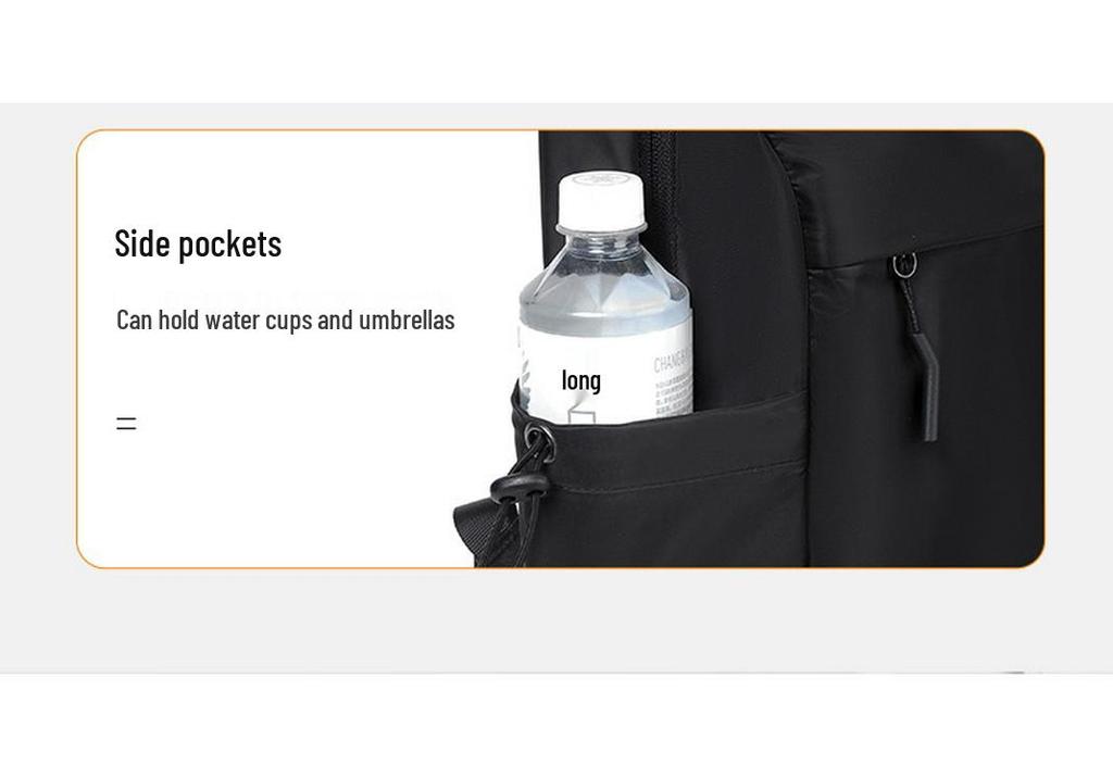 Kuangjiao Men's Multifunctional Lightweight Backpack for School and Travel