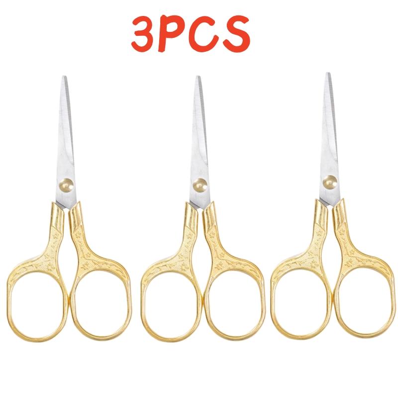 1Pc Sewing Scissors Stainless Steel Retro Embroidery Tailor Scissors Dressmaker Shears Fabric Cutter Diy Sewing Accessories