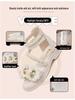 Summer 2025 Girls' Cute Princess Open Toe Sandals – Soft Sole, Perfect for Little and Big Kids At the Beach.