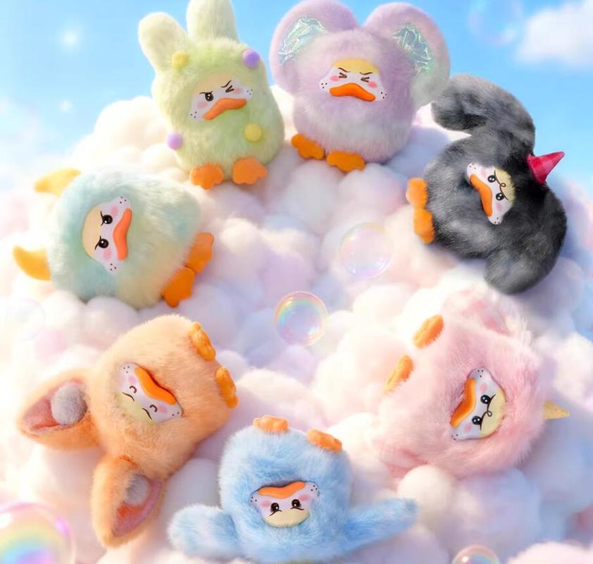 New Ai Smart Talking Plush Toy Blind Box Furry Stress Relief Emotional Companion Ornament Keychain Doll Birthday For Kid Gifts