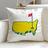 Fashion Mmasters Golf Printingew Cushion Cover Soft  EasyWash Pillow Case  Versatile for Couch Bed Travel and Office