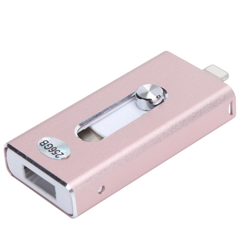 3 In 1 Micro U Disk 256GB OTG Flash Drive USB for Memory Stick for AndroidiOSWindows