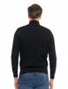 Men's Sweater Elegant Classic Turtleneck Fashionable Long Sleeve MORAJ S black