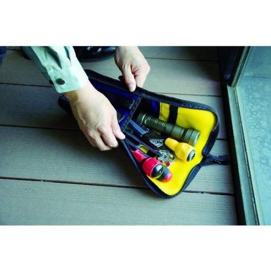 TRUSCO Tool Kiritz 3-Way Case, Medium, ODX, Black, T3TC-M-OD