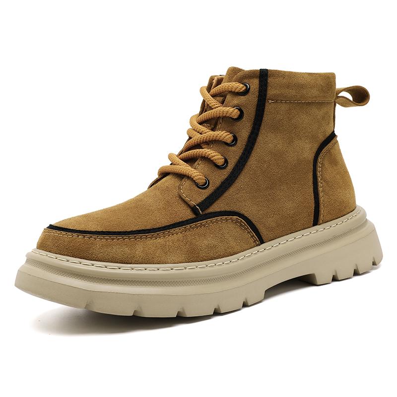 Men's Ankle Boots Short Boots Retro Tooling Boots Casual Shoes