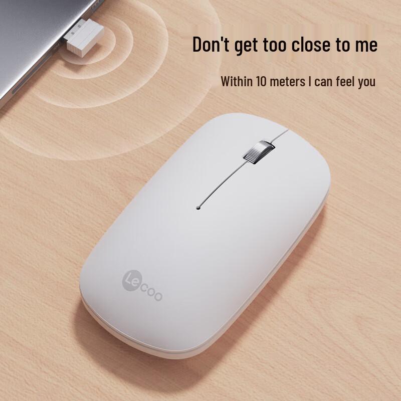 Lenovo LeCool WS214 Silent Portable Wireless Mouse