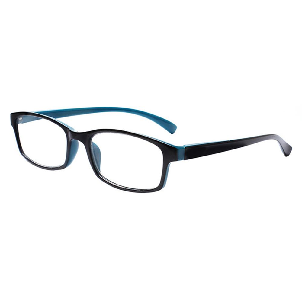 TUREZING Reading Glasses Spring Hinge Men Women HD Prescription Eyeglasses 0-6 0 Decorative Eyewear Lightweight Comfort