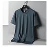 Men's Plus Size Quick-drying Ice Silk Short Sleeve Sports T-shirt