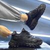 Men's shoes spring and autumn new breathable mesh men's trend versatile thick-soled non-slip casual shoes dad trendy shoes
