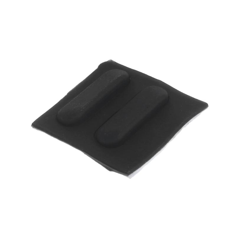 Set of 4 Black Rubber Feet for Thinkpad T480S Laptop Non-Slip Bottom Base Covers with Sticker Computer Accessories