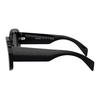 Prada Irregular Frame Sunglasses With Logo Women sunglasses Black SPR-A13F-1AB5S0