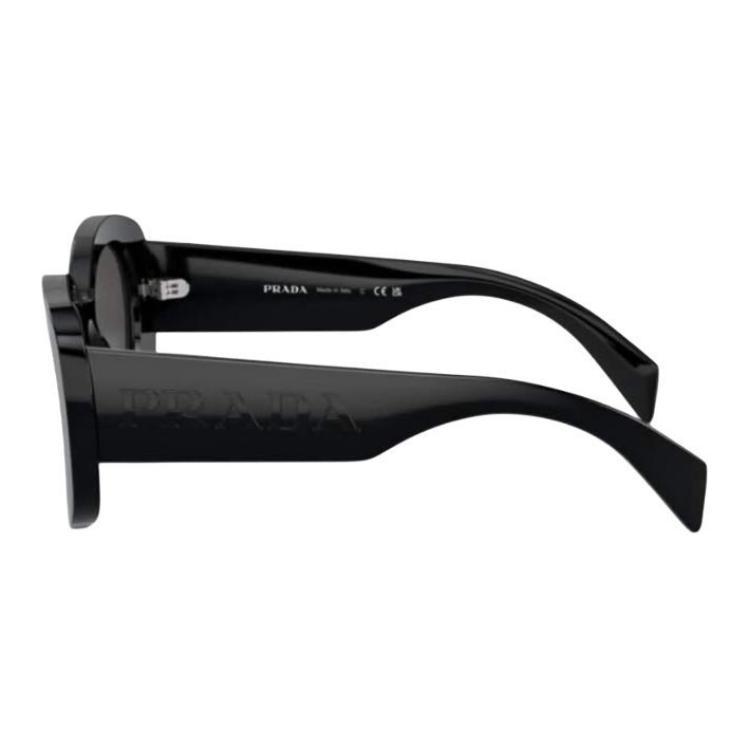Prada Irregular Frame Sunglasses With Logo Women sunglasses Black SPR-A13F-1AB5S0