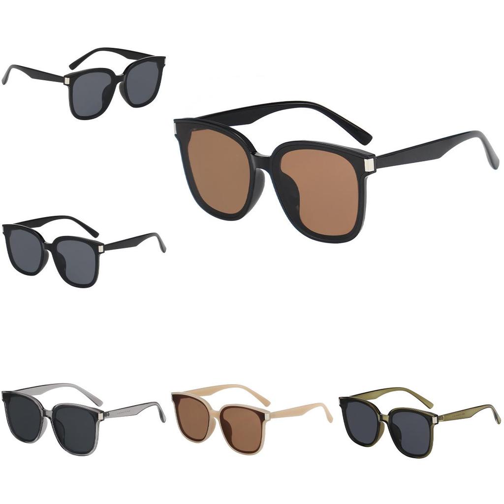 Big Frame Trendy Sunglasses Women Street Snap Summer Outdoor Protection Sun