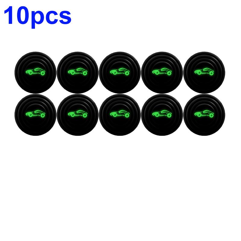 20/10pcs Universal Car Door Anti-collision Silicone Pad Black Anti-vibration Noise Reduction Buffer Cushions Auto Accessories