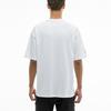 Anta National Flag T Shirts Unisex White Crew Neck Moderate Straight Fit 152130132-1