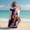 Personalized Customized Proof Beach Towel with JoJo's Bizarre Adventure Pattern - Soft, Absorbent,quick-drying,perfect Swimming,camping&bathing