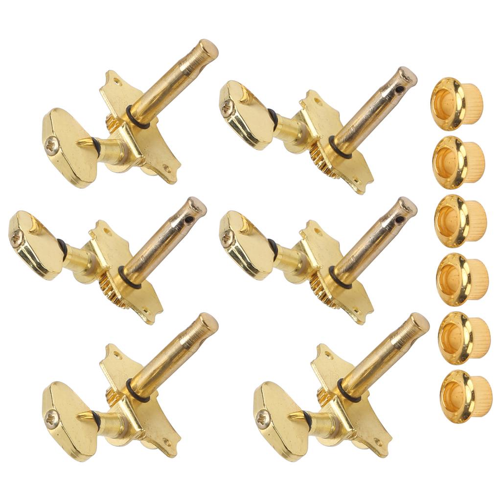 Guitar Tuning Pegs Metal Gear Adjustment Knobs Stringed Instrument Accessories Replacement