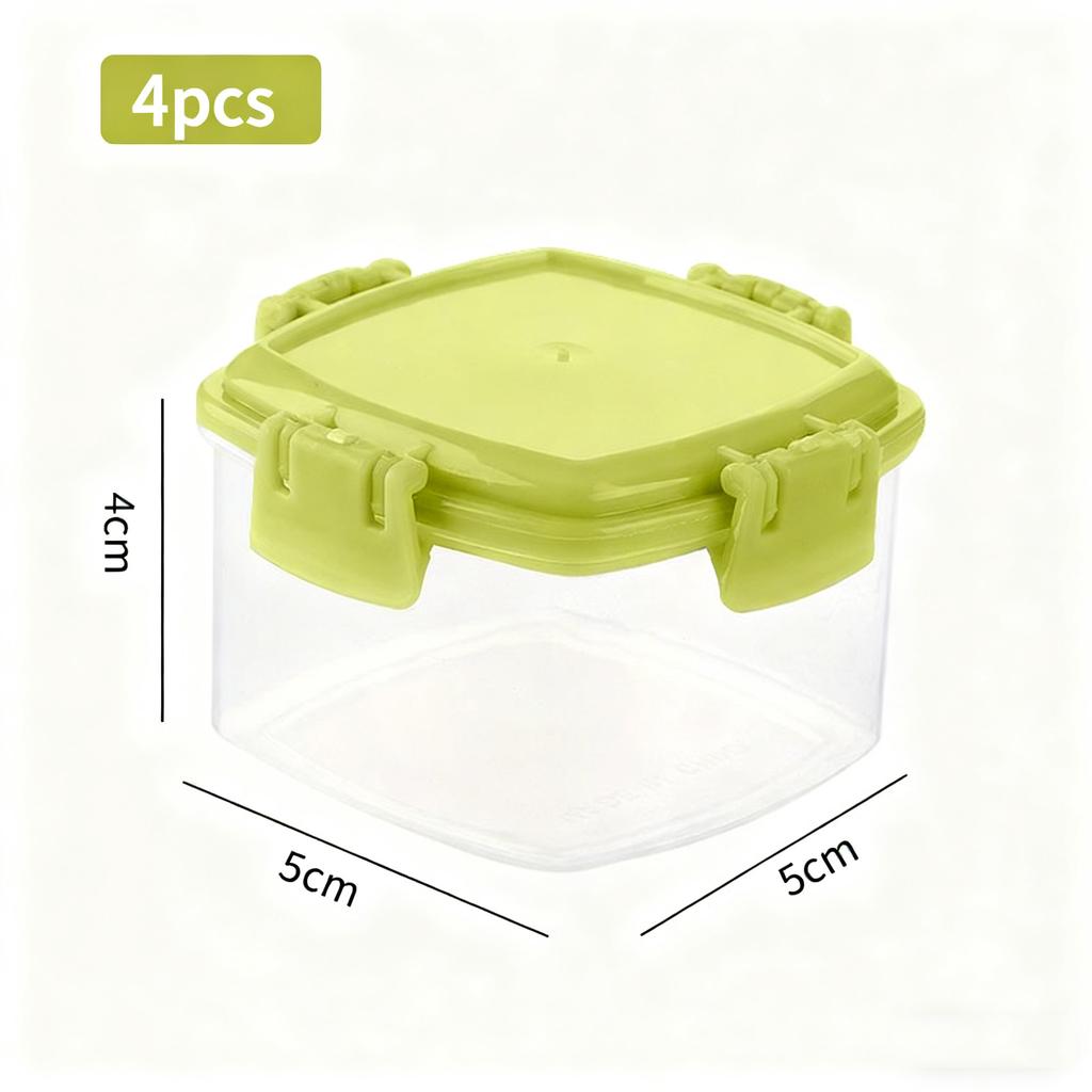 Mini Portable Seasoning Squeeze Bottles for Jam Sauces and Barbecue Seasonings Airtight Lids Kitchen Storage Kitchen Tool