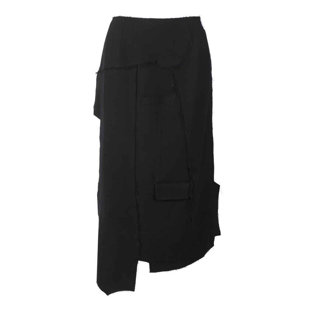 RECODE Puzzle Midi Skirt_Rqkam24526Bkx