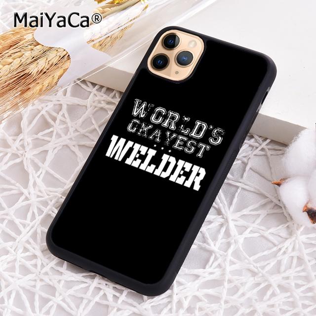 Welder Welding Operator Evolution Phone Case For iPhone 17 Air 16 16e 15 14 plus 11 12 13 pro max Shell Cover coque