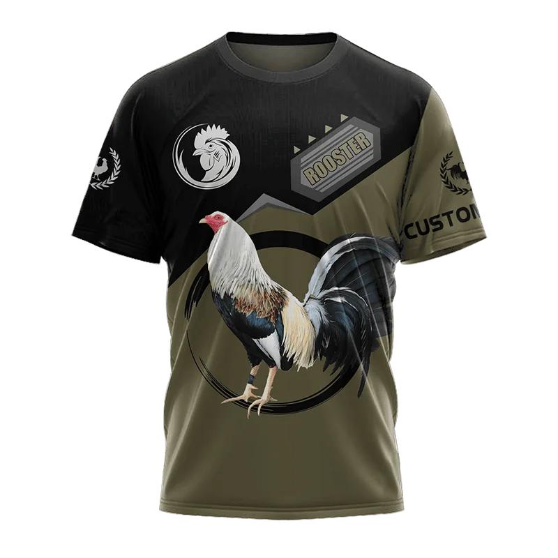 

Мужские футболки летние футболки Mexico Rooster Fight Champion 3D принт повседневная рубашка с короткими рукавами унисекс топы в стиле Харадзюку женская уличная одежда 6XL