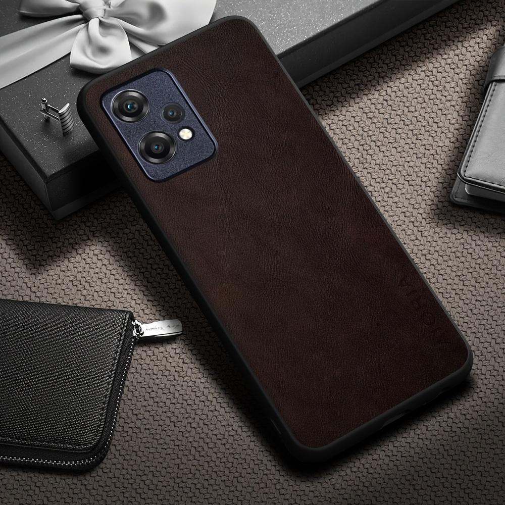 Phone Case - Luxury Retro Faux Leather Phone Case for Oneplus Nord CE CE5 CE4 CE3 CE2 Lite 5G N30 Matte Soft Bumper Hard Back Cover  Case