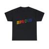Retro Proud Rainbow Gay Pride Dripping Paint Graphic Tee Shirt, S-5XL