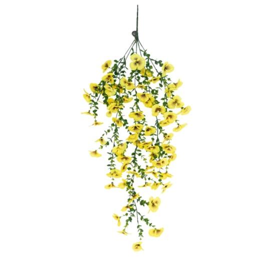 Artificial Morning Glory Teardrop Swag for Front Door UV Resistant Spring Hanging Faux Flower