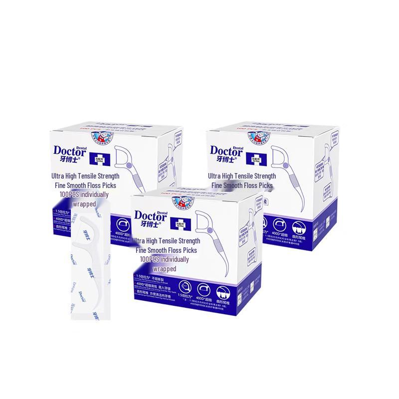 Yaboshi Ultra High Tension Smooth Dental Floss Sticks