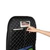 Auto-Anti-Kick-Pad mit Organizer-Tasche, Leder, universelle Sitzlehnen-Schutzhülle, wasserdichte Trittmatten für Kinder auf dem Rücksitz