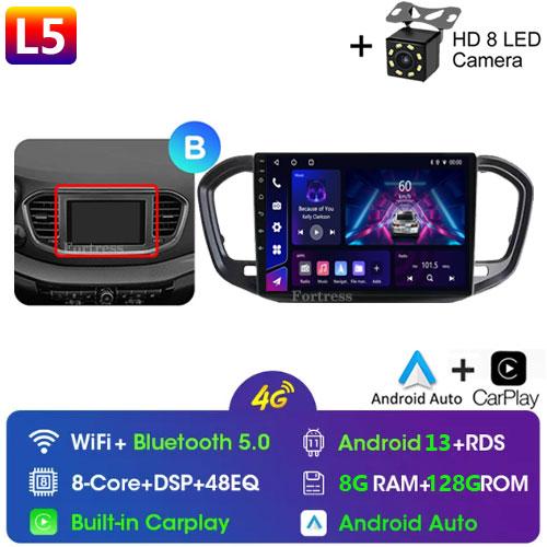 Fortress  For LADA Vesta NG 2025 Car Radio Multimedia Video Player Navigation stereo GPS Android 13 No 2din 2 din dvd